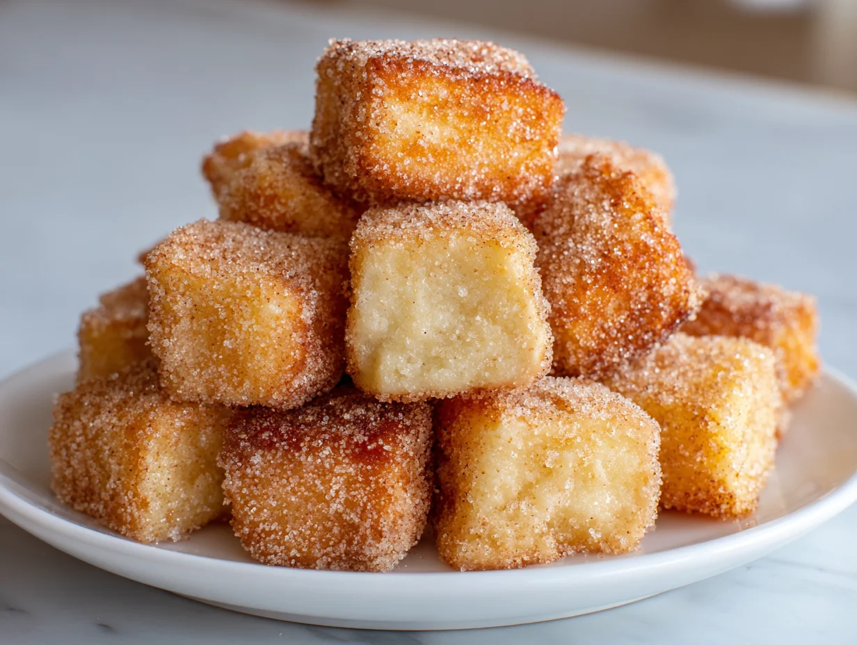 Air Fryer Churro Bites