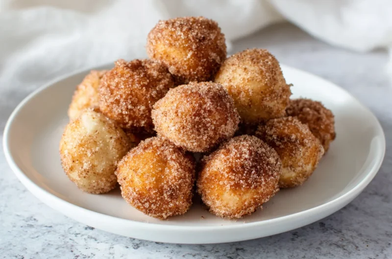 Crispy Air Fryer Churro Bites Recipe