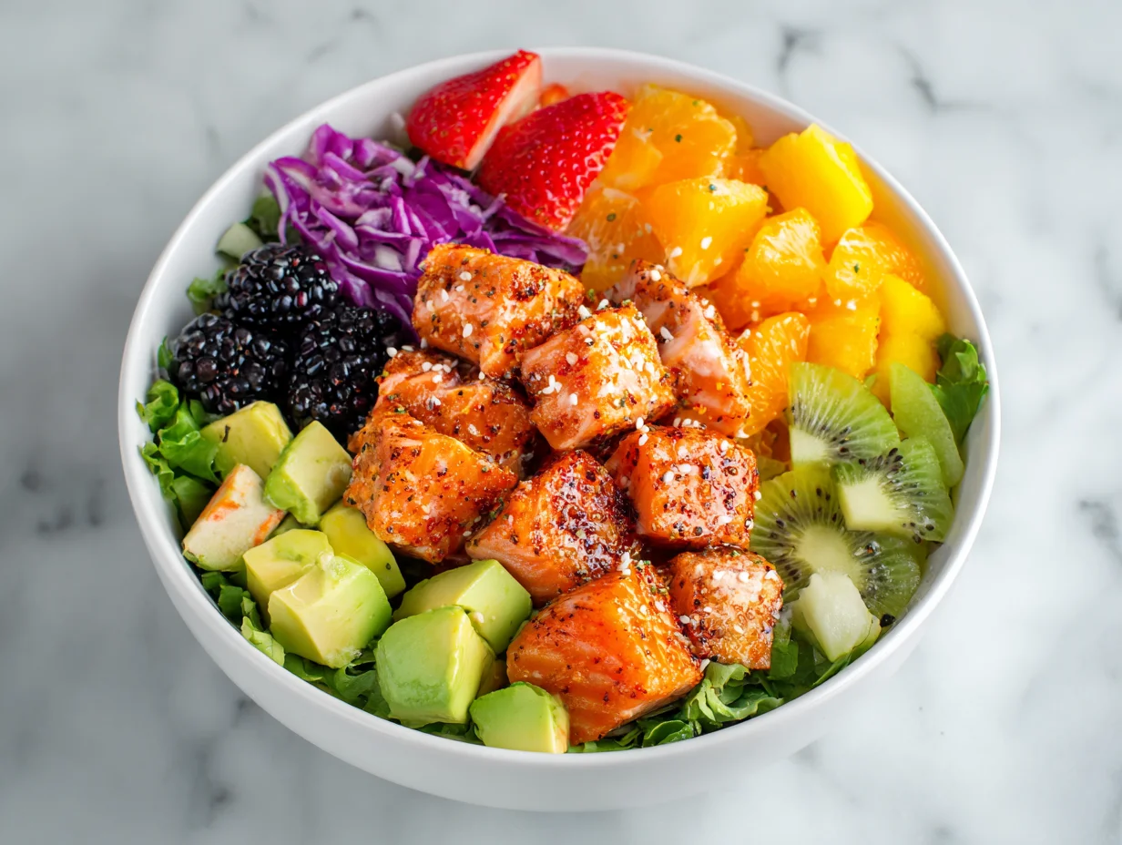 Bang Bang Salmon Bite Bowls