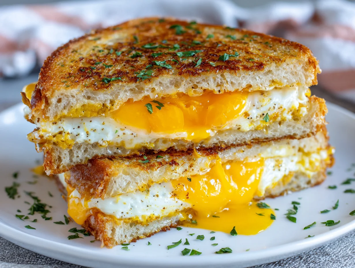 Breakfast Grilled Cheese