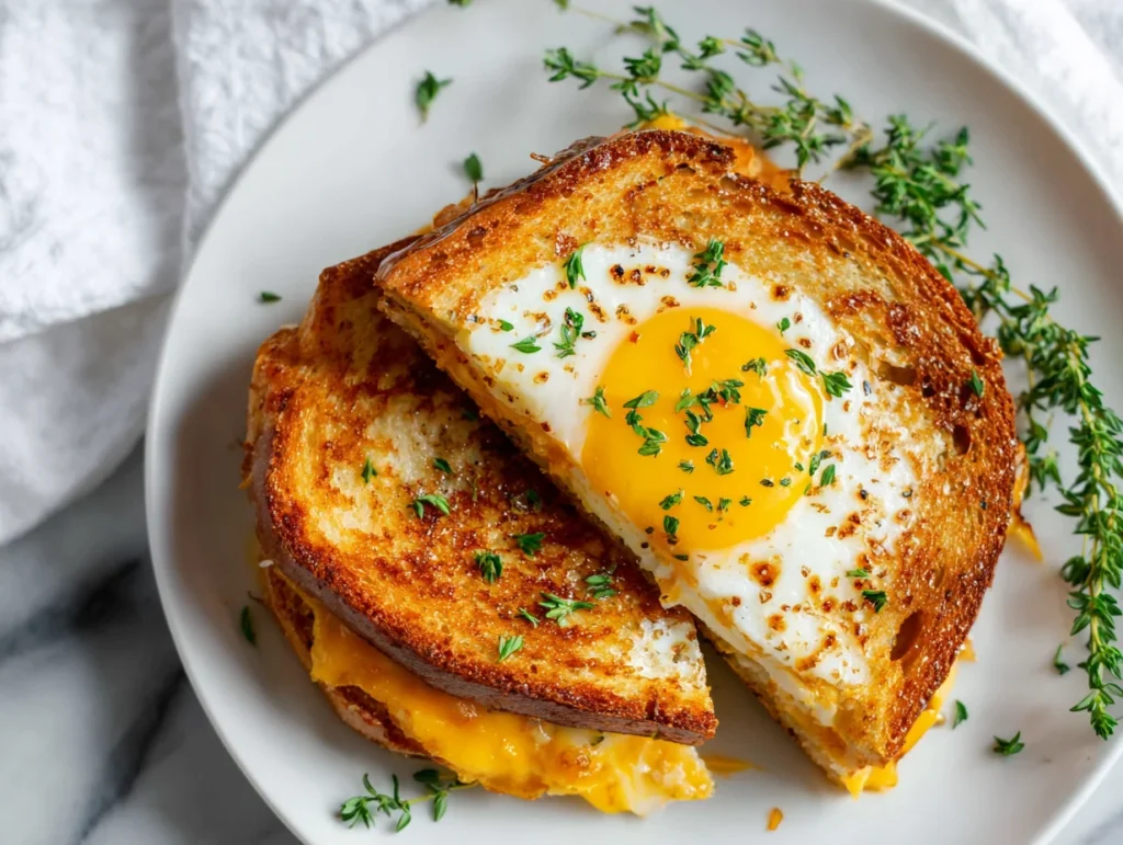 Breakfast Grilled Cheese