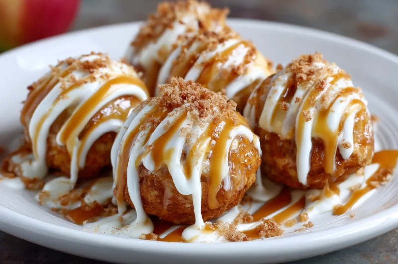 Caramelized Caramel Apple Pie Bombs Recipe