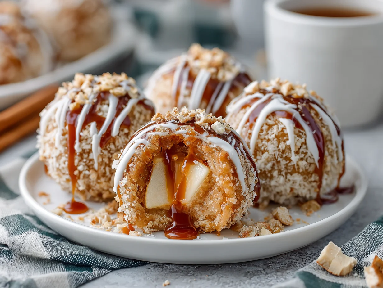Caramel Apple Pie Bombs