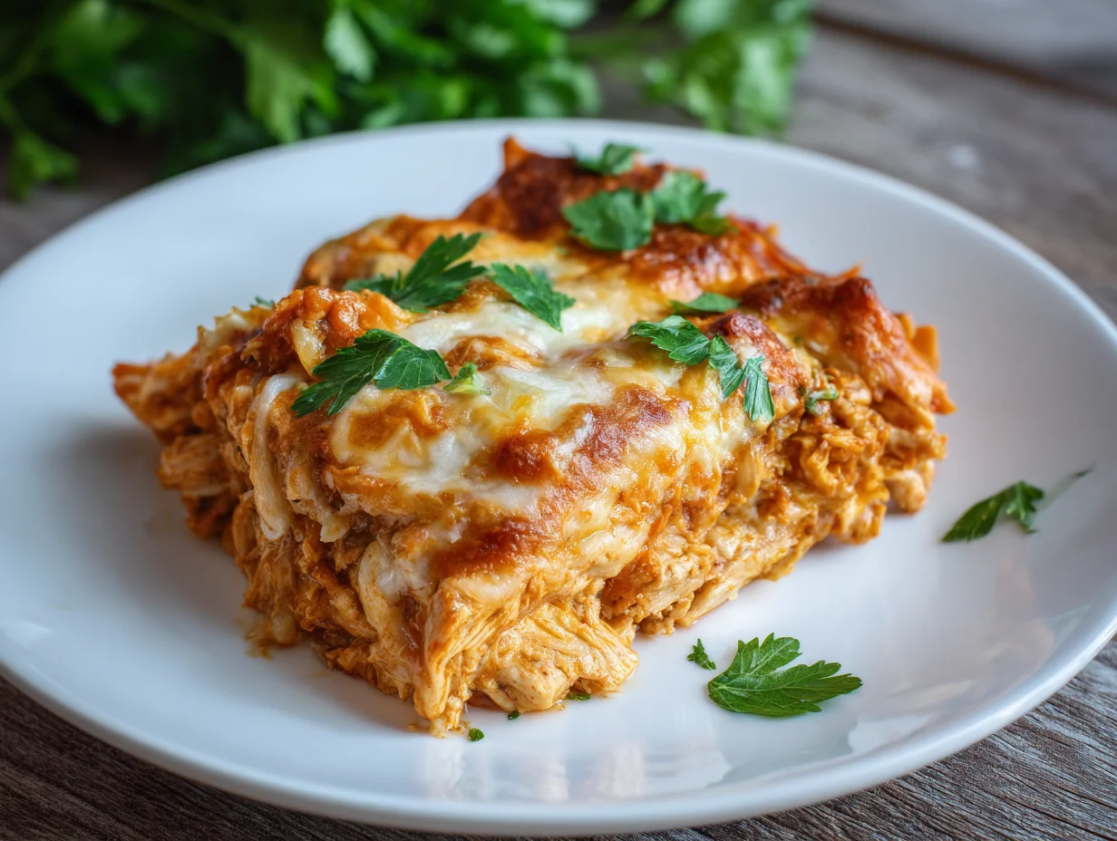 Chicken Burrito Casserole