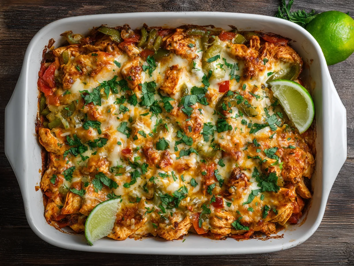 Chicken Fajita Casserole