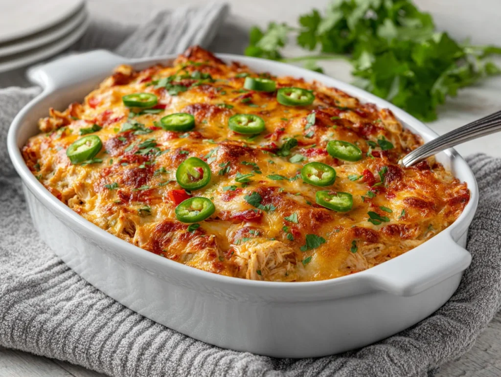 Chicken Fajita Casserole