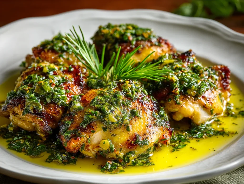 Chimichurri Chicken Thighs