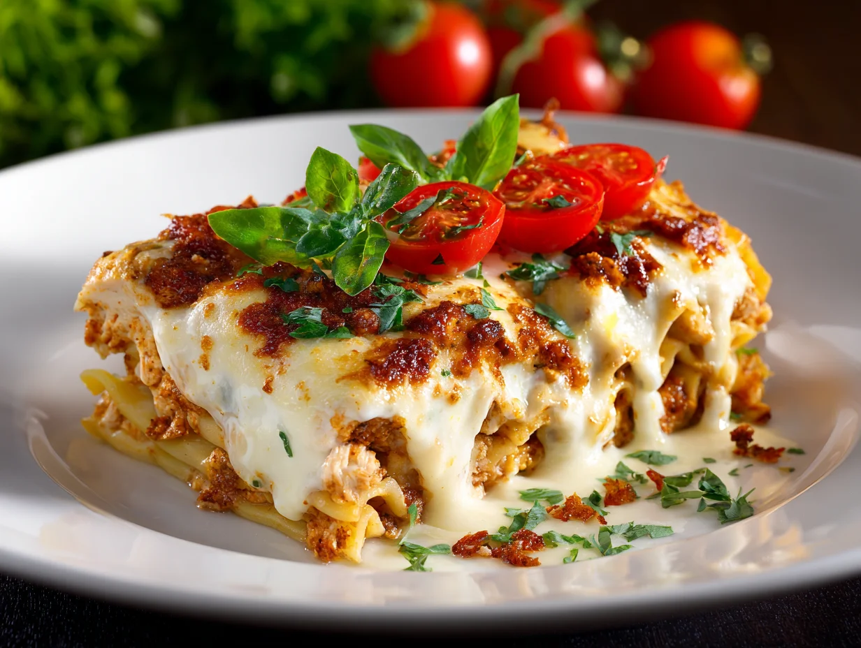 Crack Chicken Lasagna
