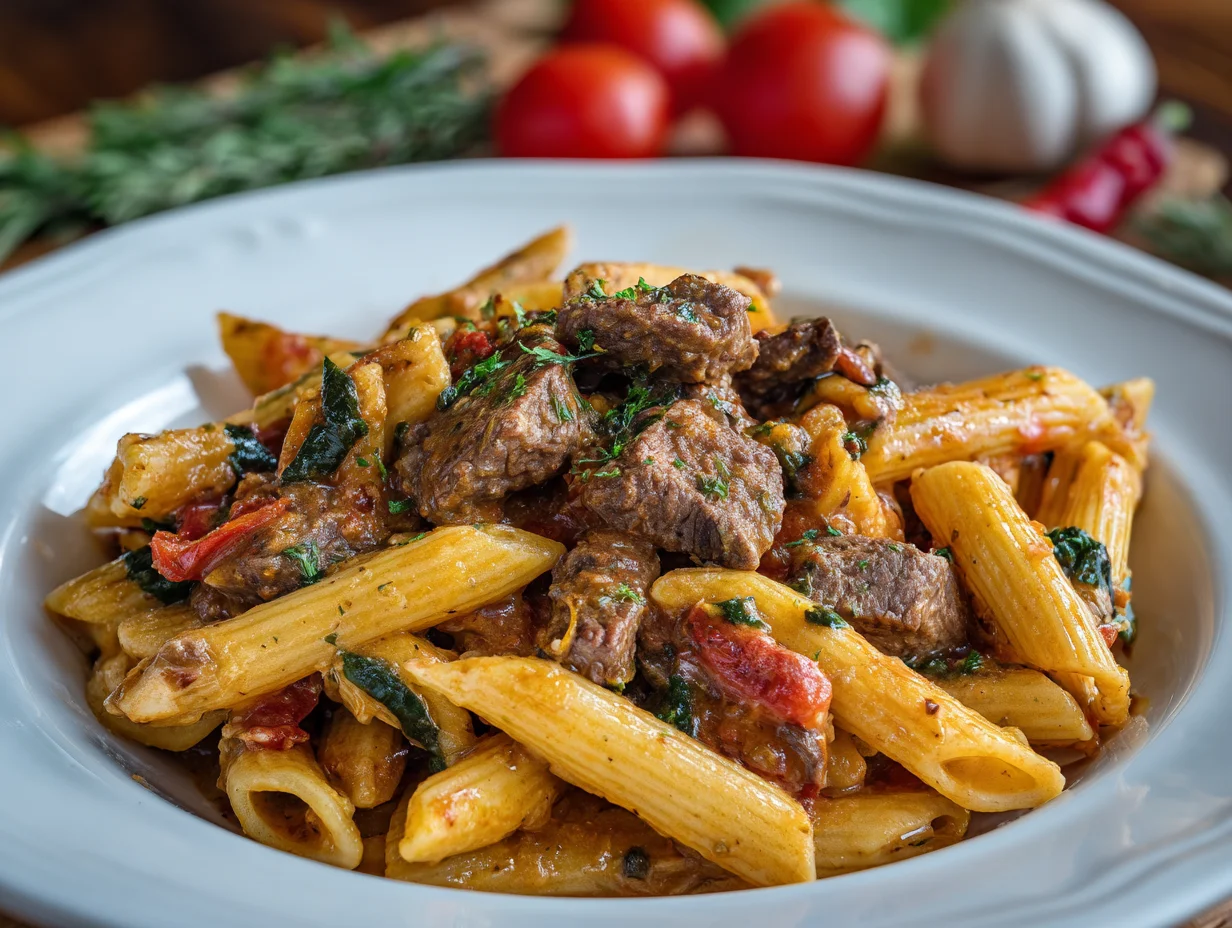 Creamy Beef Pasta