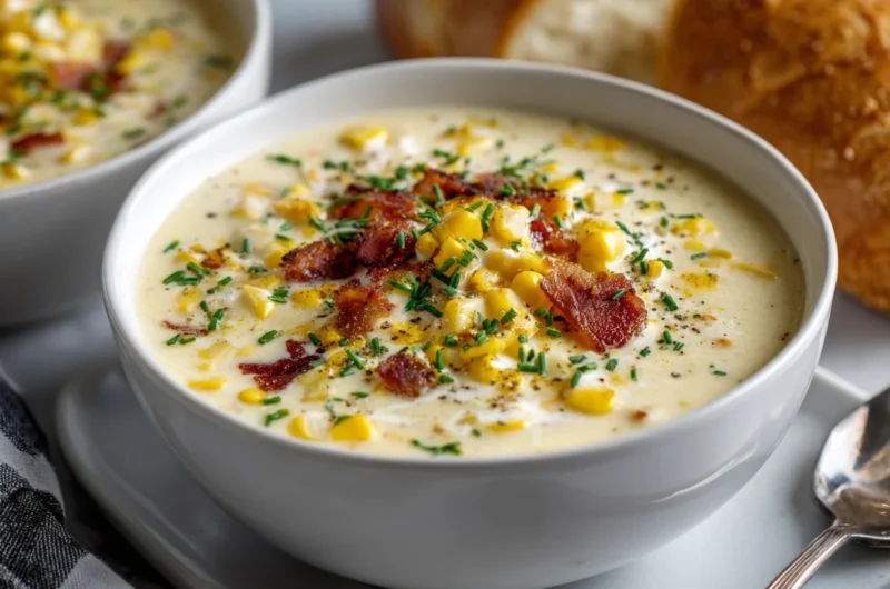 Smooth Creamy Corn Chowder Recipe