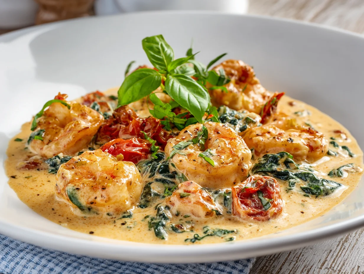 Creamy Tuscan Shrimp