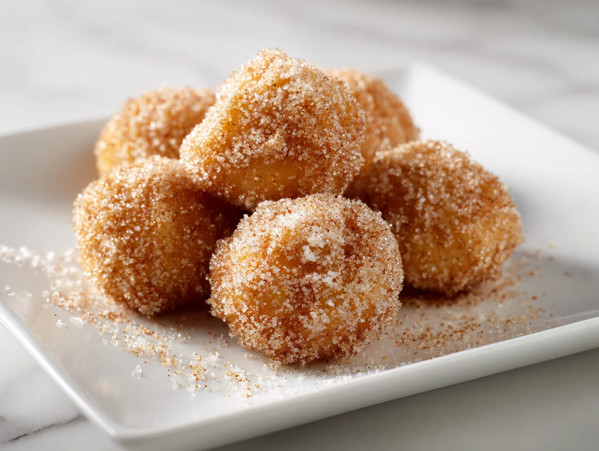 Crispy Air Fryer Churro Bites