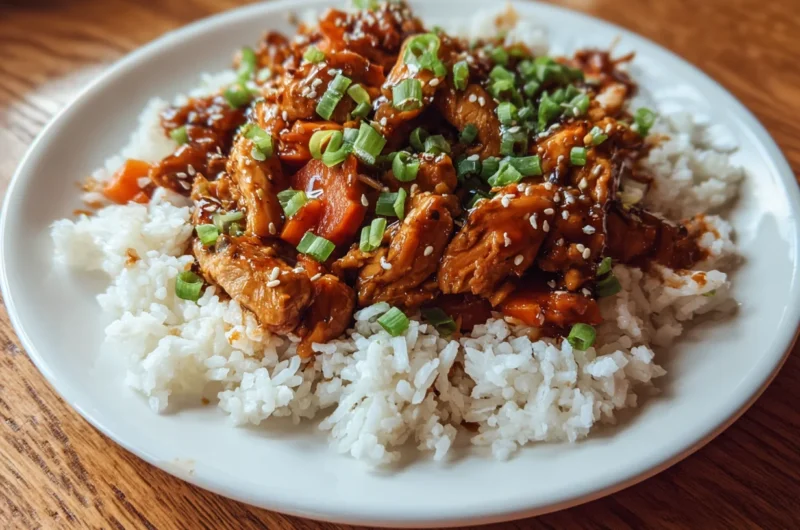 Flavorful Dump and Go Crockpot Teriyaki Chicken Recipe