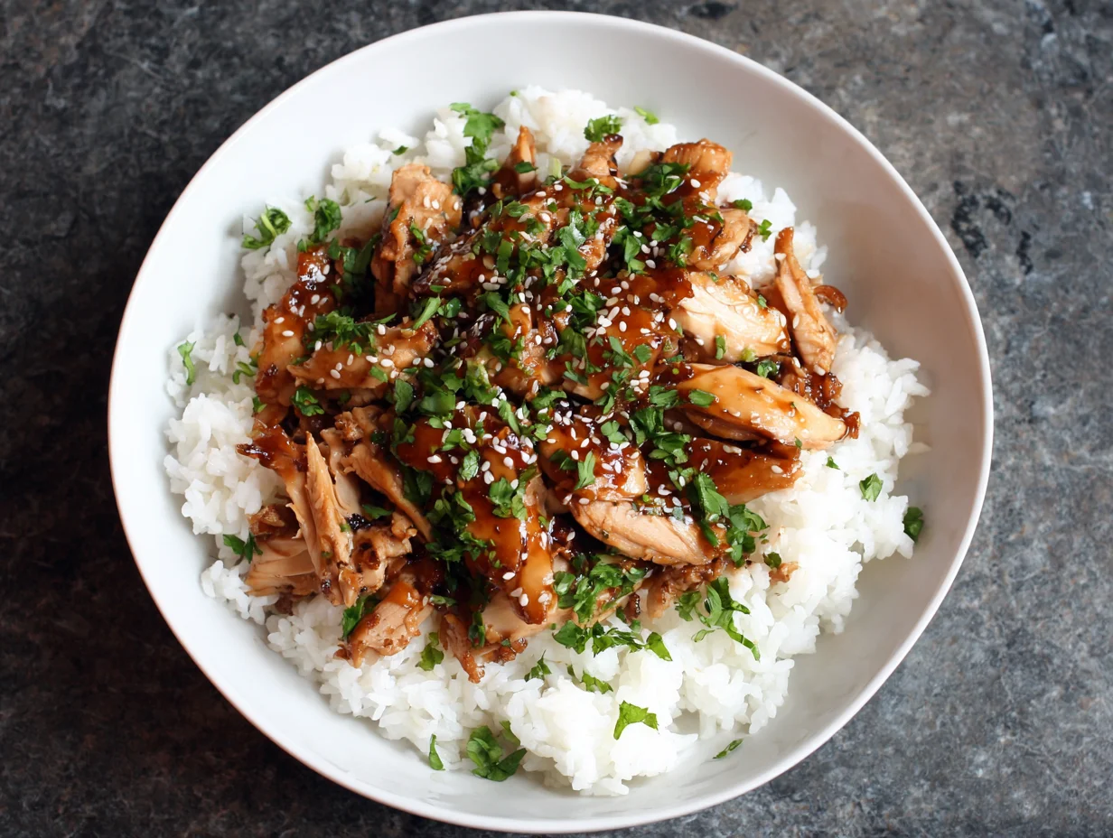 Dump and Go Crockpot Teriyaki Chicken