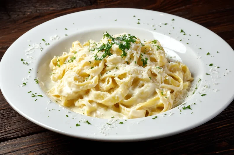 Authentic Fettuccine Alfredo Recipe