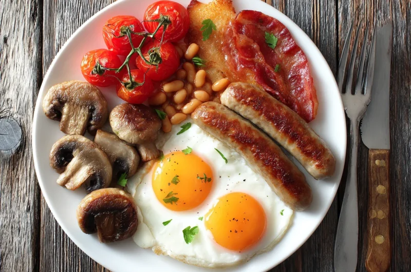 Traditional Full English Breakfast Recipe