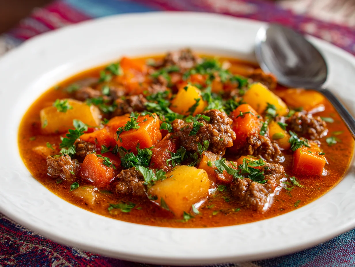Ground Beef Stew
