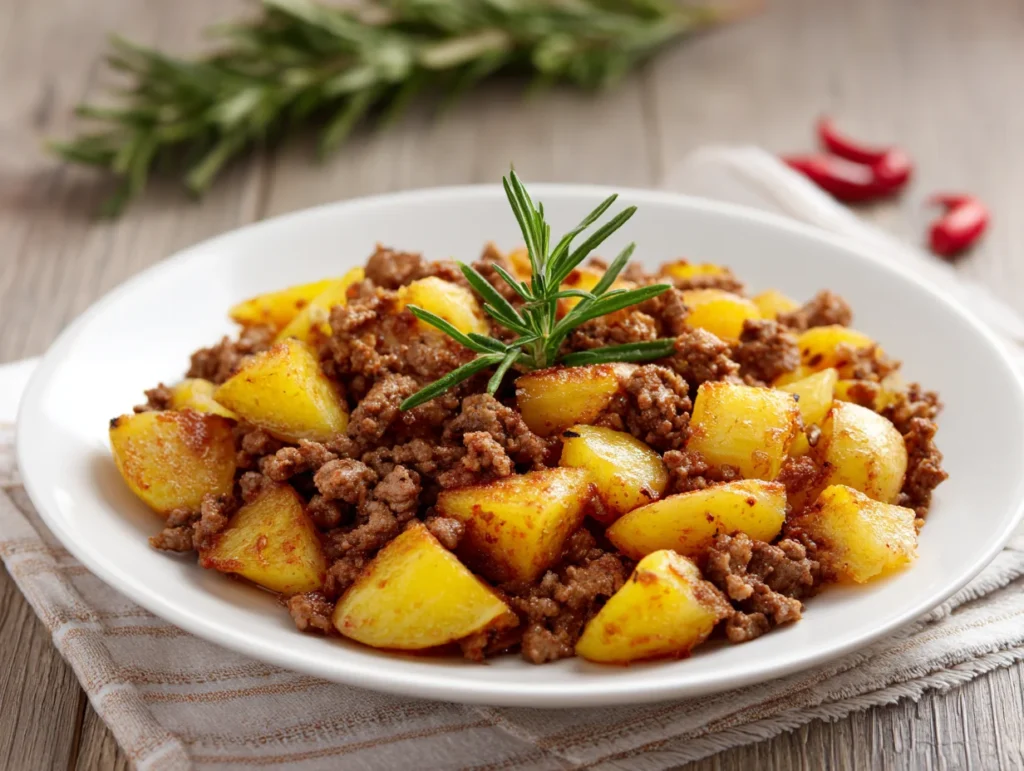 Ground Beef and Potatoes