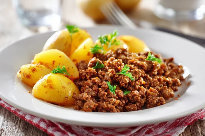 Classic Ground Beef and Potatoes Recipe