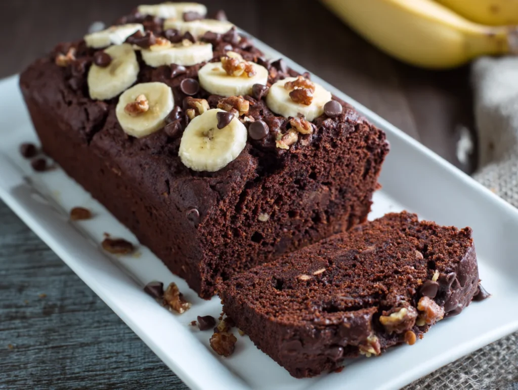 Guilt-Free Chocolate Banana Bread
