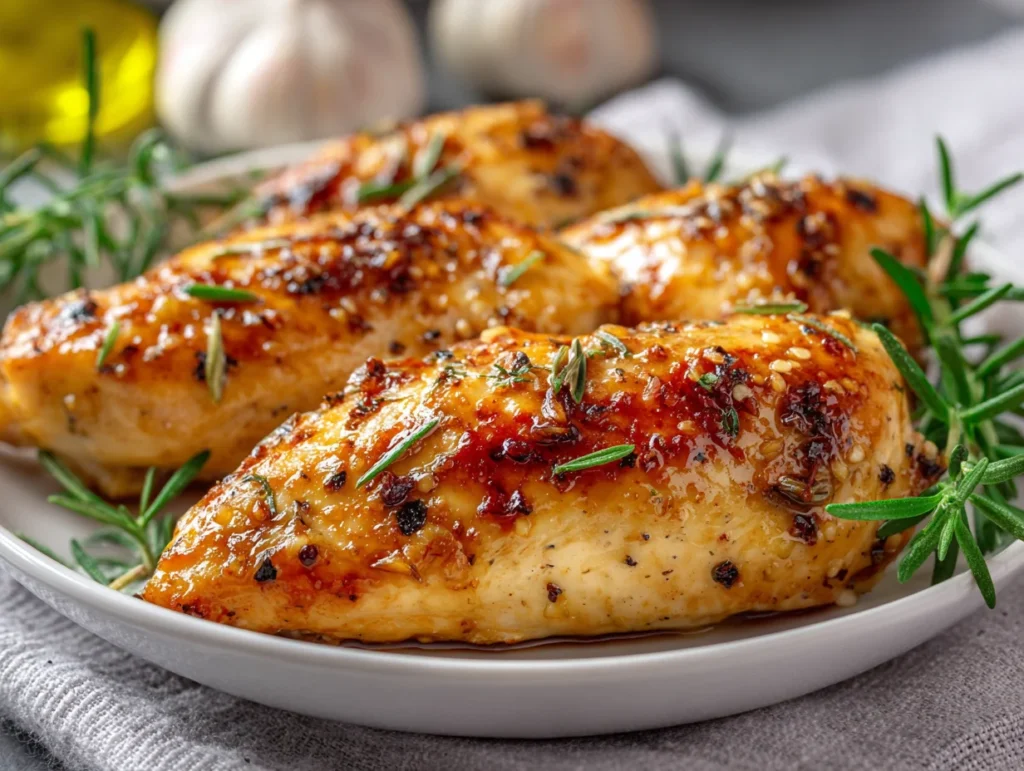 Honey Garlic Chicken Breasts