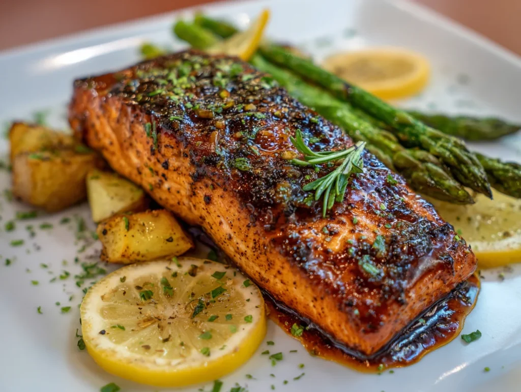 Honey Garlic Salmon