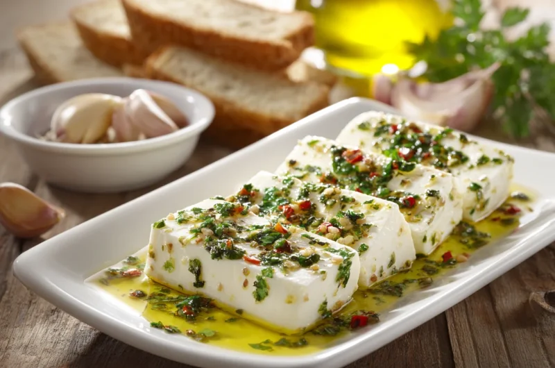 Flavorful Marinated Cheese Appetizer Recipe
