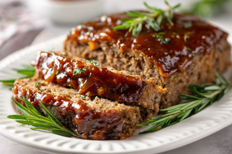 Sweet Meatloaf with Brown Sugar Glaze Recipe