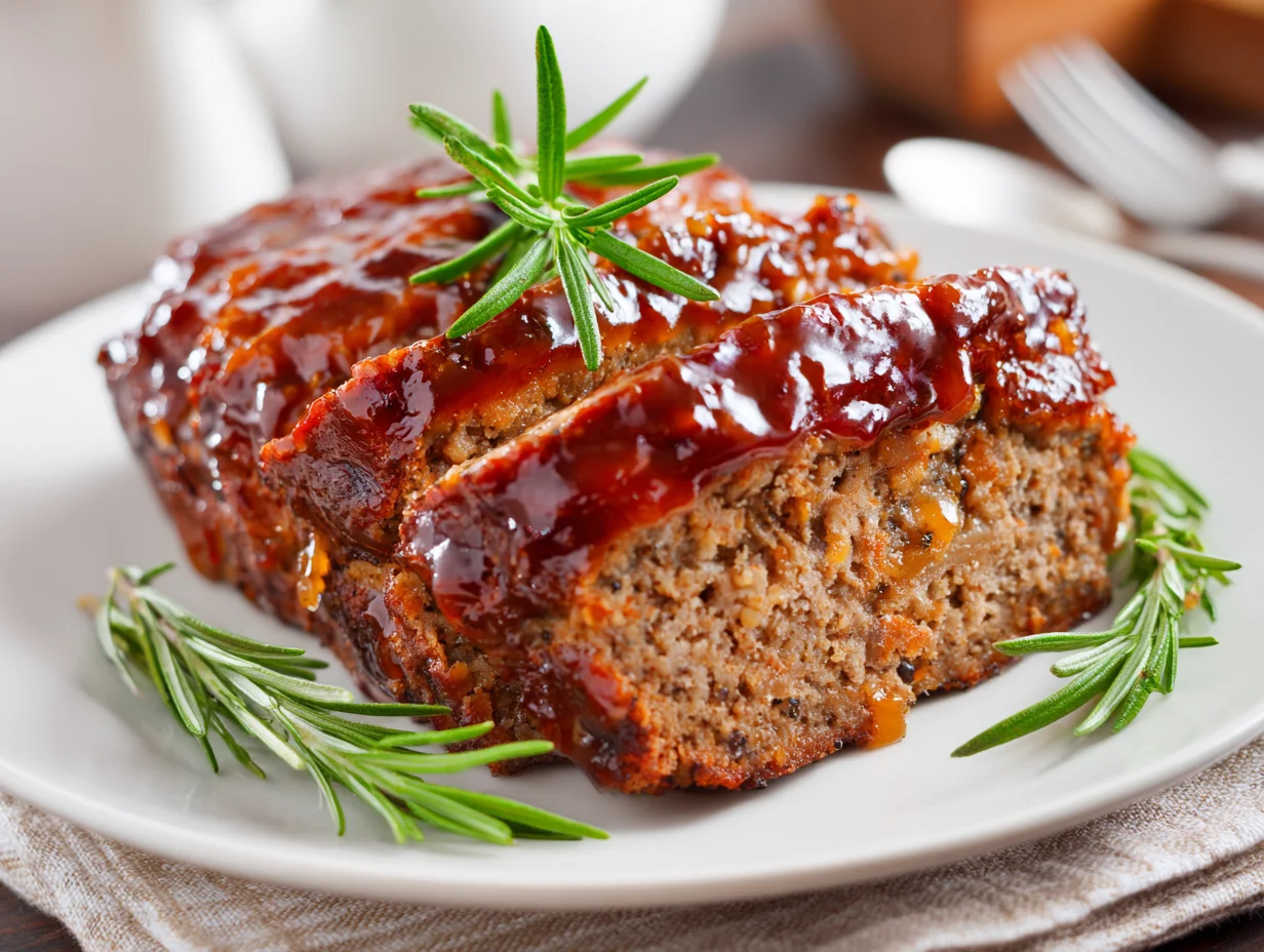 Meatloaf with Brown Sugar Glaze