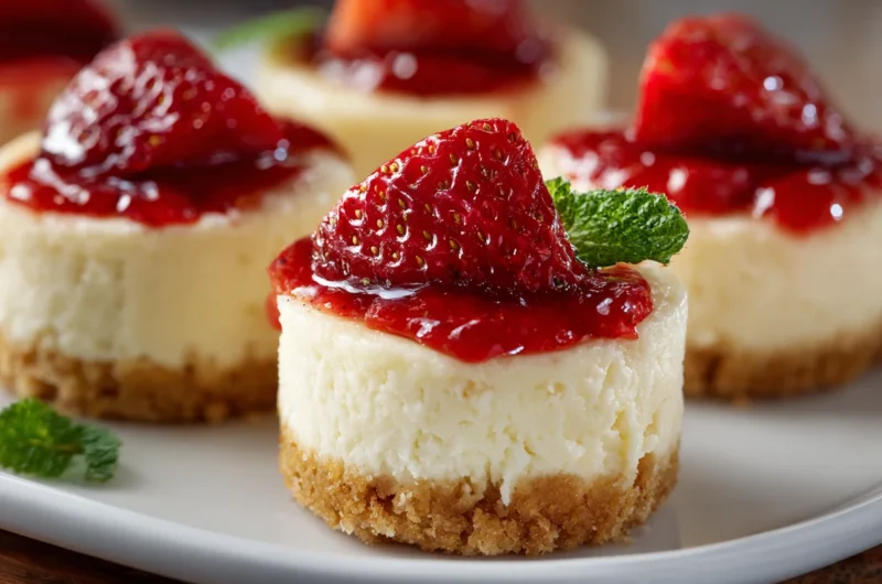 Easy Mini Cheesecakes Recipe