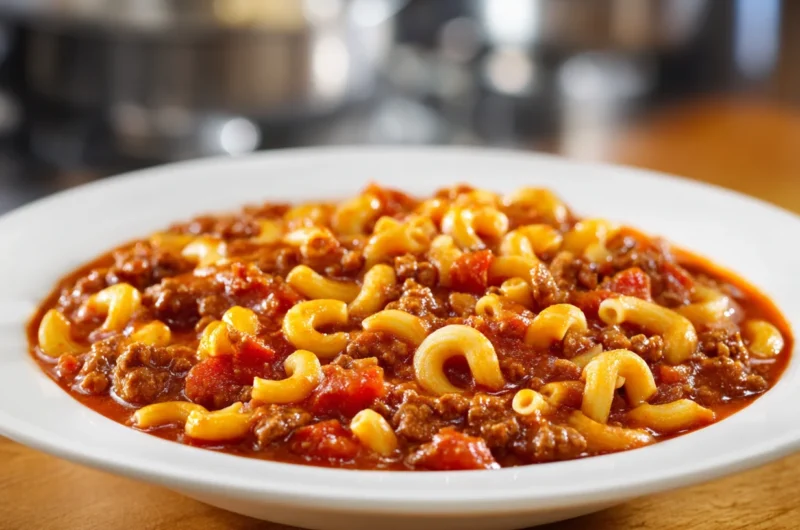 Vintage Old Fashioned Goulash Recipe