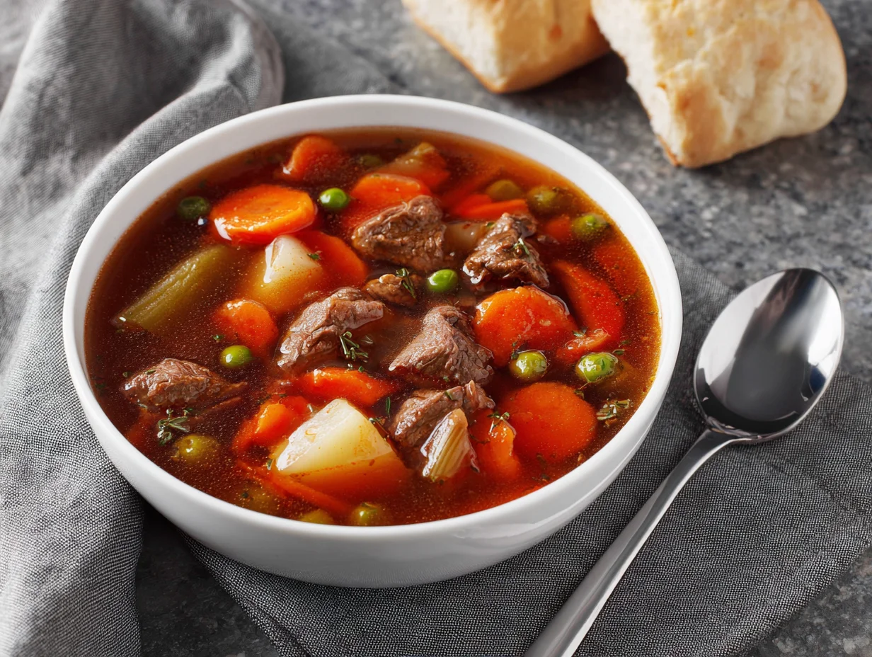 Old Fashioned Vegetable Beef Soup