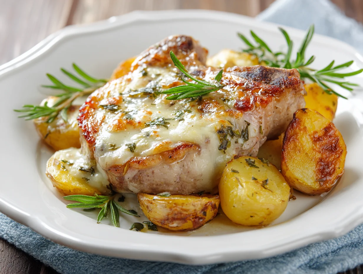 Pork Chop and Potato Bake