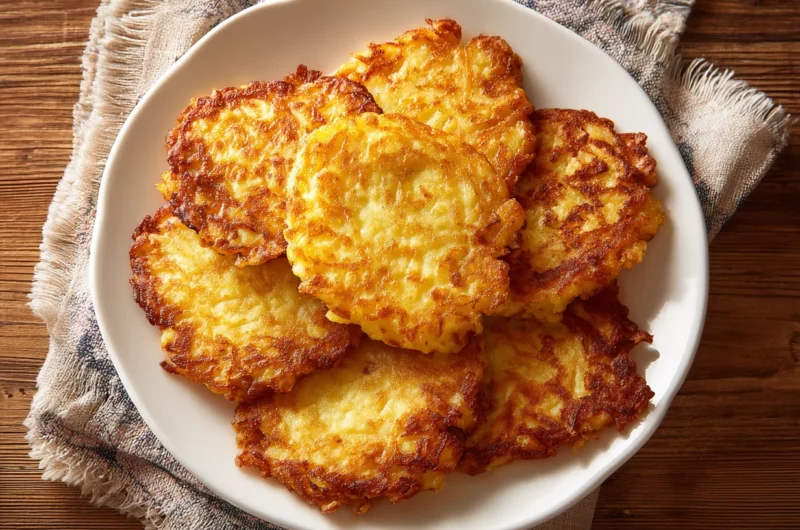 Golden Potato Pancakes Recipe