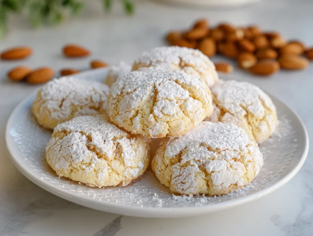 Ricciarelli Italian Almond Cookies