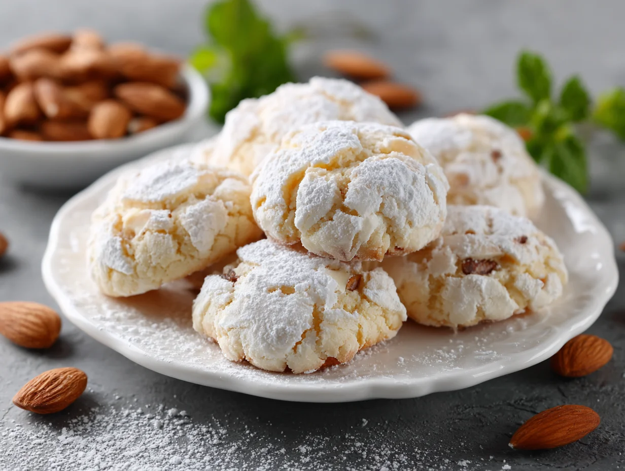 Ricciarelli Italian Almond Cookies