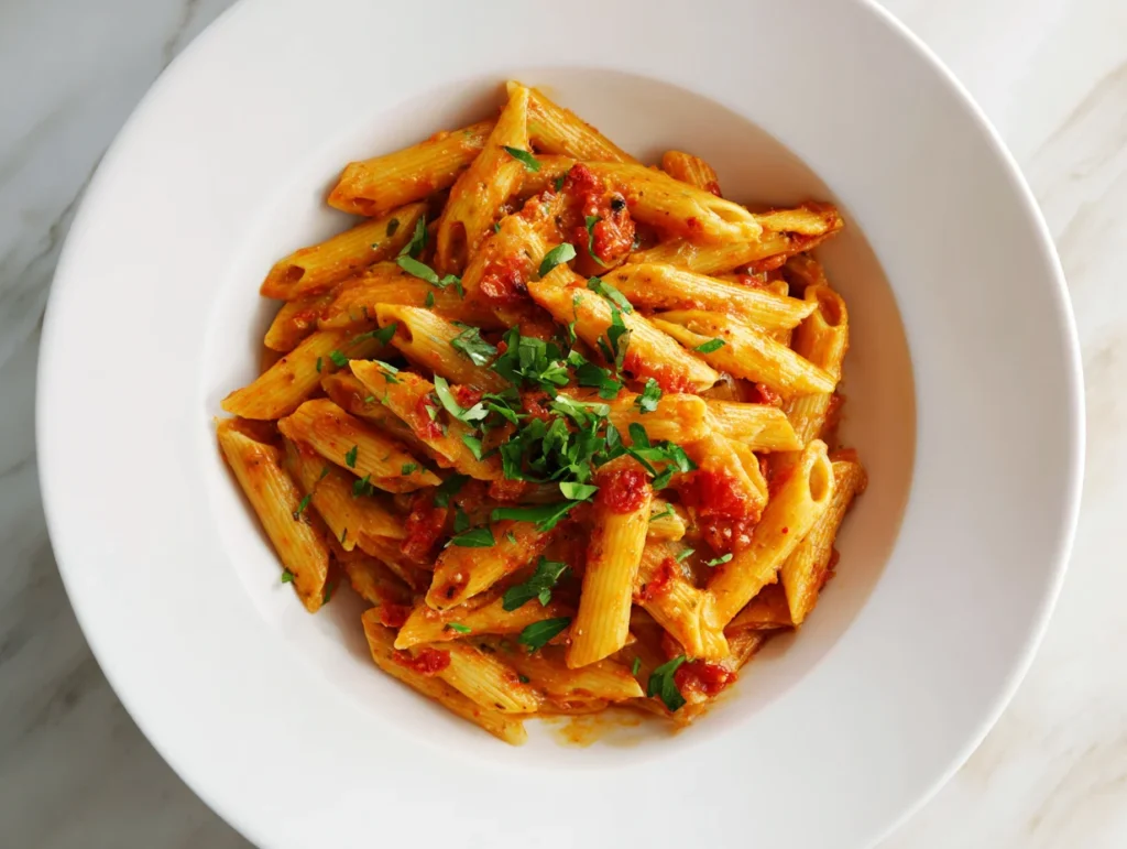 Roasted Red Pepper Pasta
