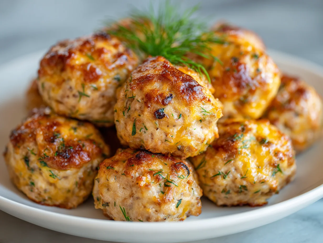 Rotel Cream Cheese Sausage Balls