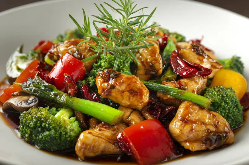 Pro Stir-Fry Chicken And Vegetables Chinese Recipe
