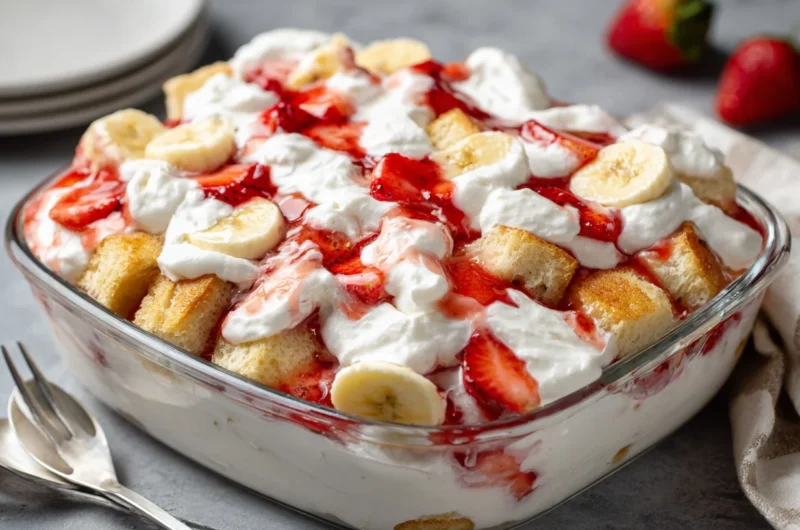 Sweet Strawberry Banana Pudding Recipe
