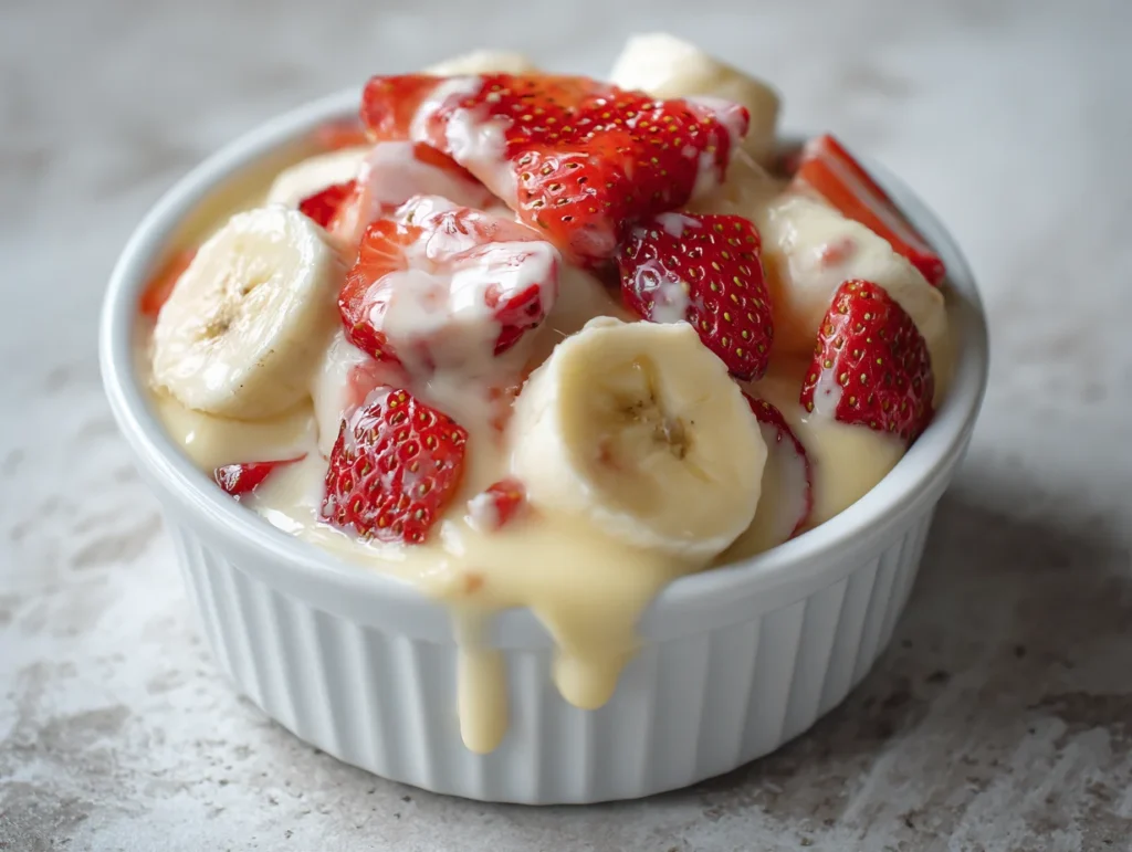 Strawberry Banana Pudding