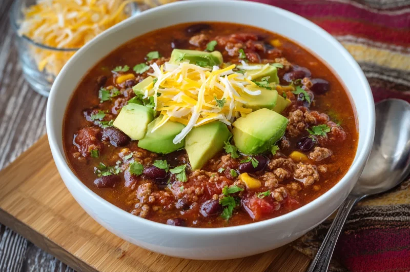 Tasty Taco Soup Recipe