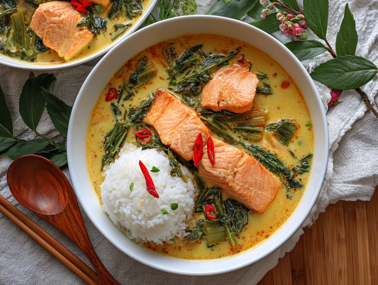 Thai Coconut Salmon Curry