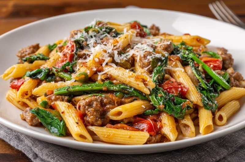 Bold Tuscan Sausage Pasta Recipe