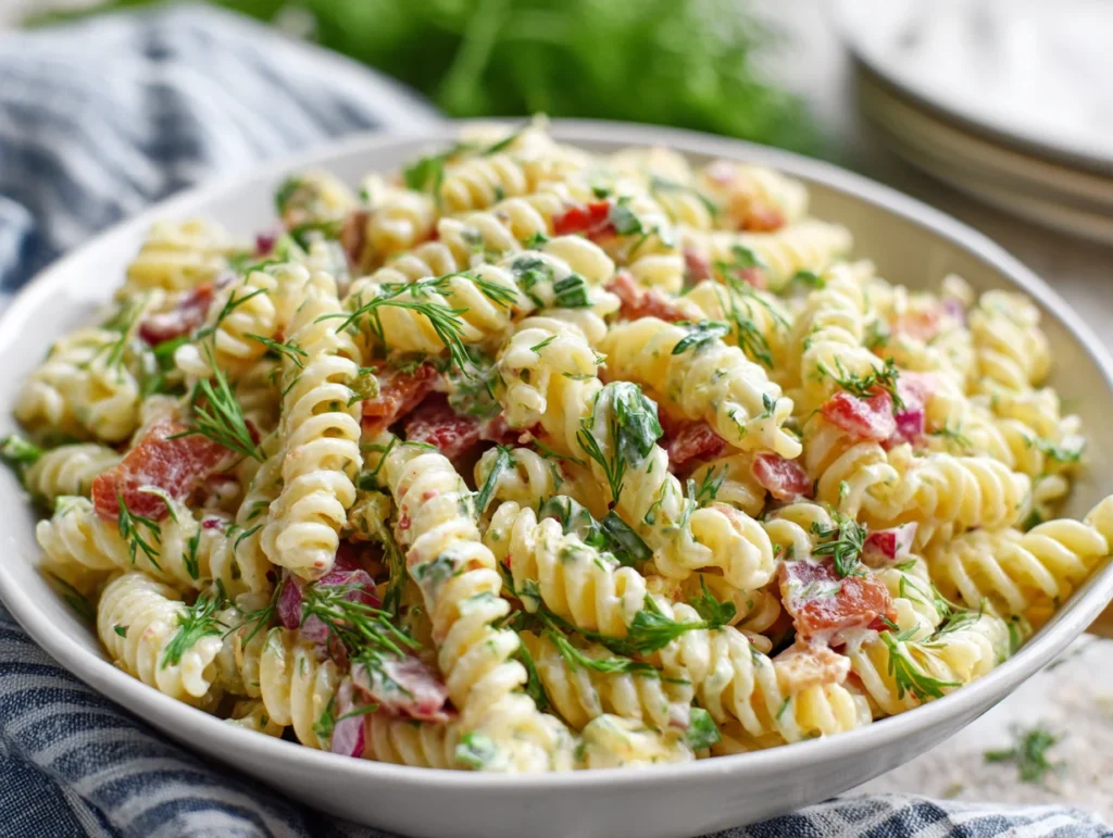 Bacon Dill Pasta Salad
