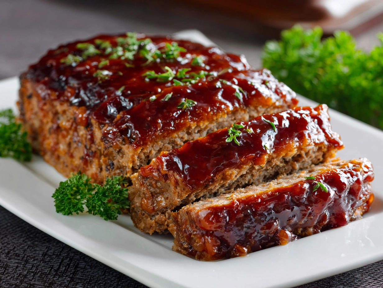 Brown Sugar Glazed Meatloaf
