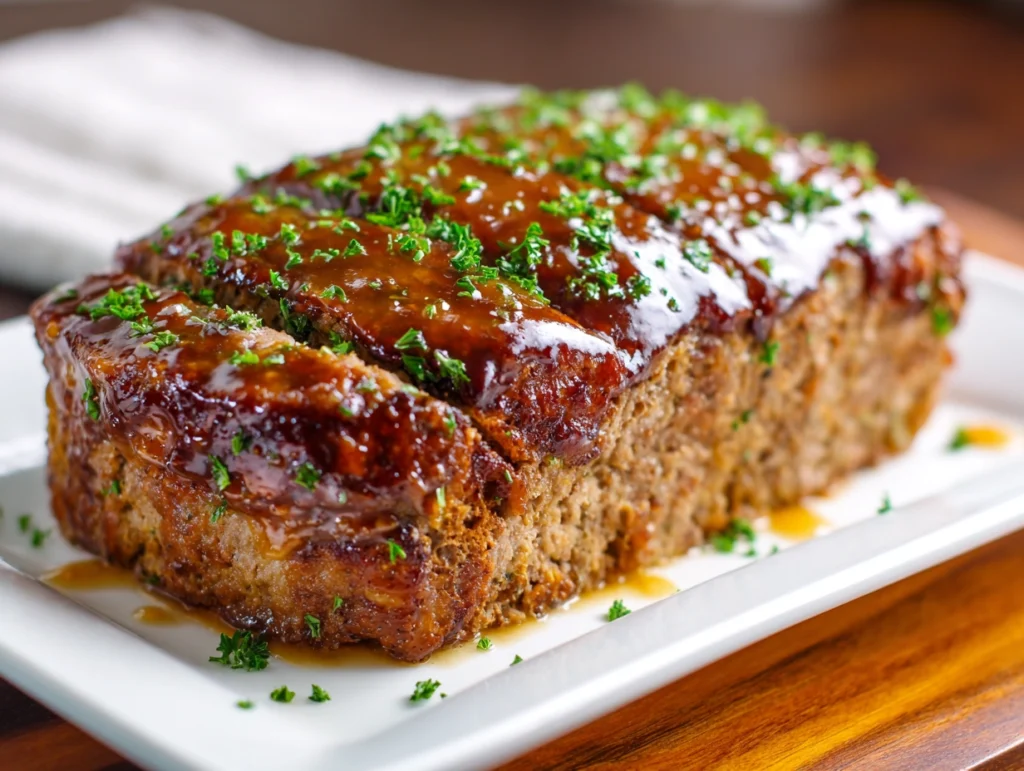 Brown Sugar Glazed Meatloaf