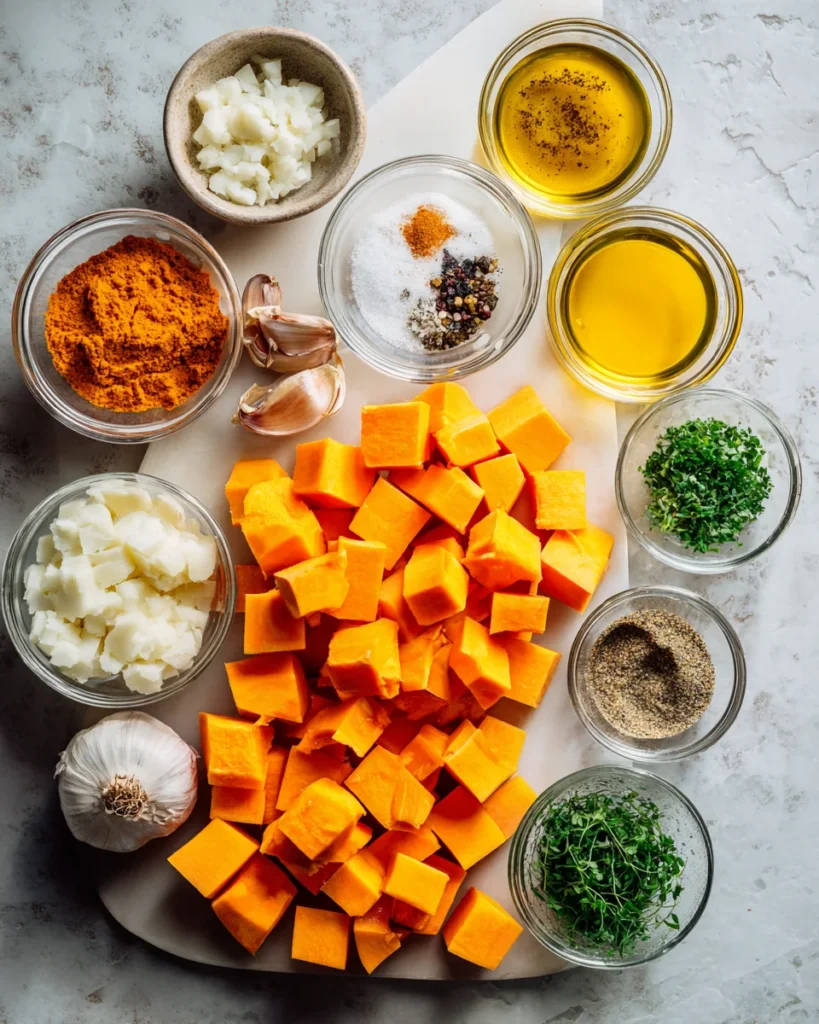 Butternut Squash and Sweet Potato Soup