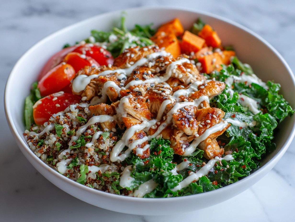 Chicken and Sweet Potato Bowls