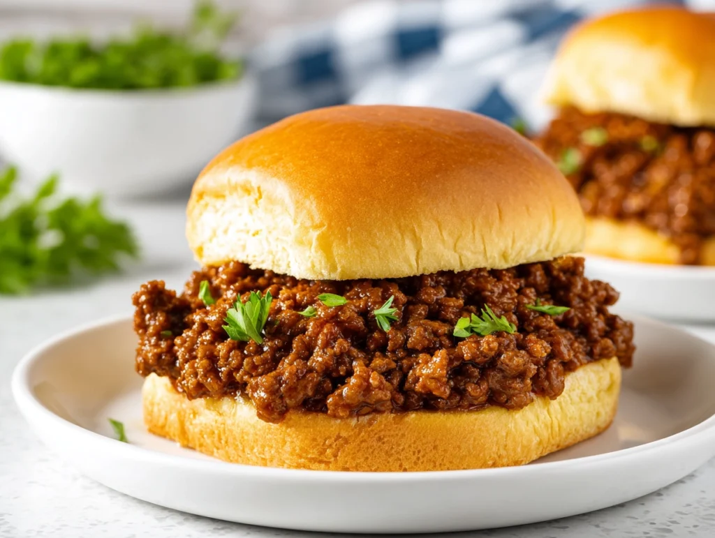 Ground Beef Sloppy Joes